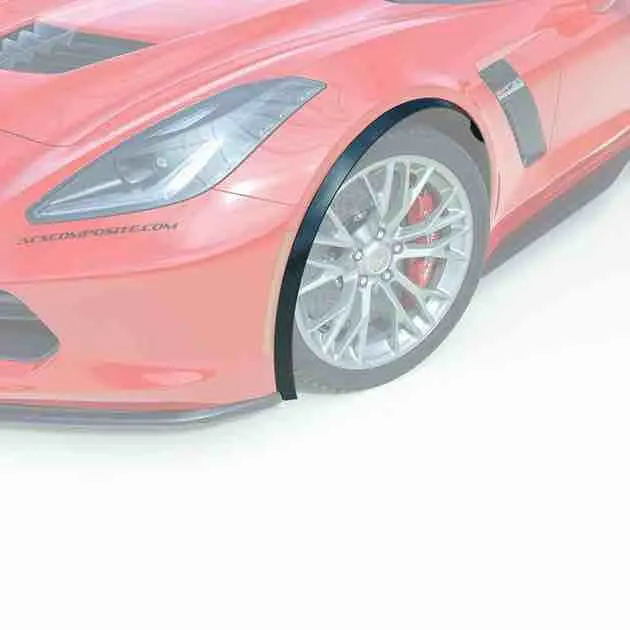 زوايد جانبية العدد 2 تركب ف الفندرات الامامية تشكيلة zo6 - صورة 1