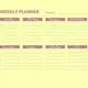 Weekly Planner - صورة 3