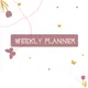Purple Rose-Weekly Planner - صورة 2
