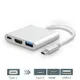 Converter 3 in 1 - Type-C to HDMI + USB + Type-C - صورة 1