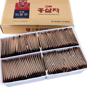شاي الجينسيج الاحمر الكوري النقي