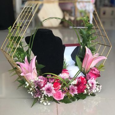 باقة لطقم المجوهرات