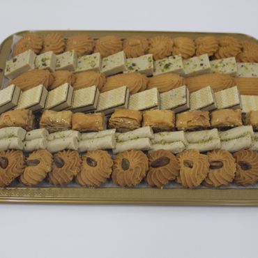 صحن رهش مستطيل مشكل Rhash RECTANGULAR dish Mix