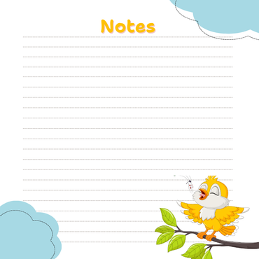 Bird Sticky Notes