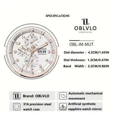 ساعات أصلية OBLVLO