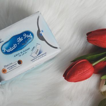 فوط صحية يومية بالجرافين الطبيعي -Graphene Sanitary Napkin  Panty liner