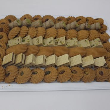 صحن رهش مستطيل مشكل Rhash RECTANGULAR dish Mix