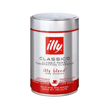 قهوة مطحونة ومحمص وسط